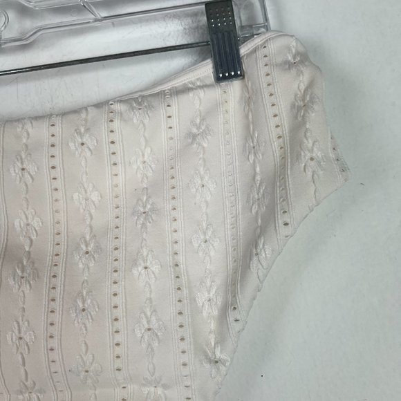 NWT Andie Swim The 90s High Waisted Bottom Coco Cream Eyelet Size XL NEW - Picture 12 of 13